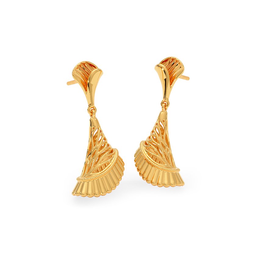Gilded Grace 22KT Gold Jhumkas