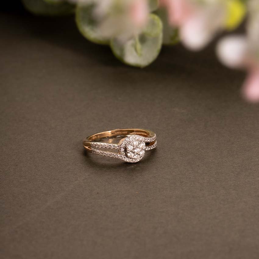 Ally Cluster Diamond Ring