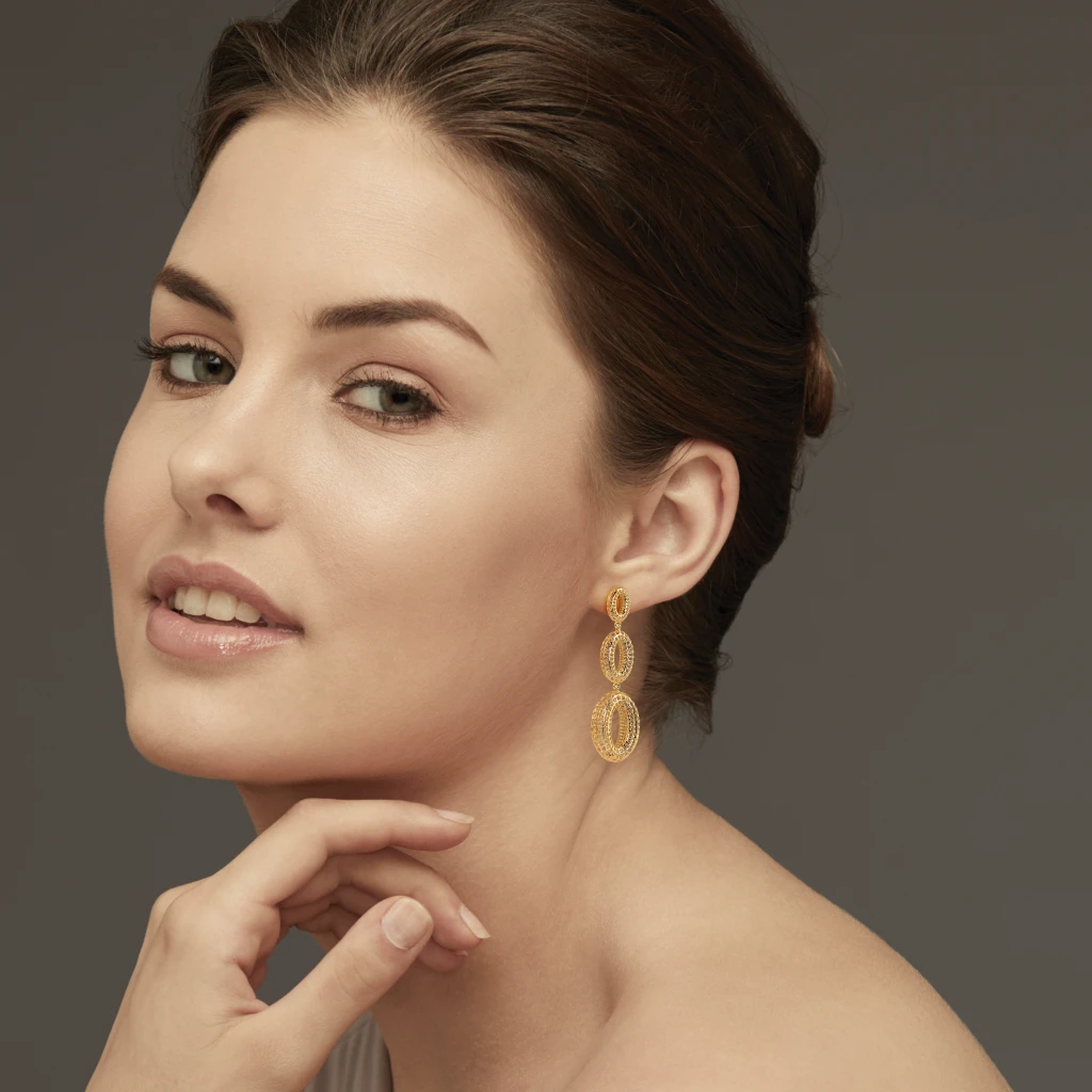 The Dangles Dangler Earrings - alternate view