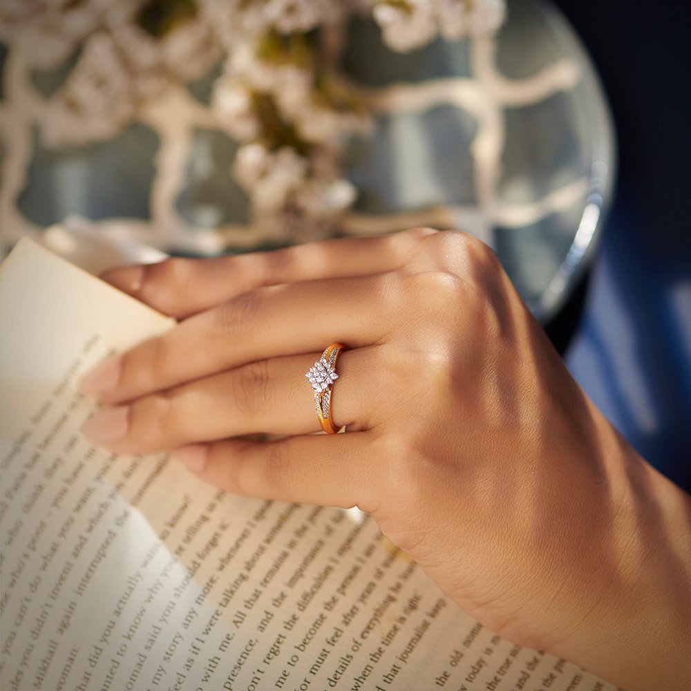 Lavinia Enhanced Shine Diamond Ring - alternate view